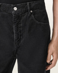 Lenny Loose Fit Wide Leg Corduroy Jeans