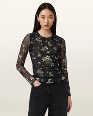 Ellie Mesh Long Sleeve T-Shirt