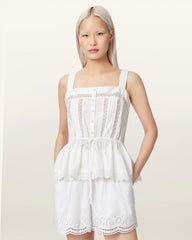 Gwen Boxy Lace Top