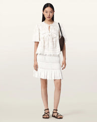 Masie Tiered Mini Skirt