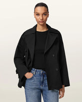 Connie Relaxed Fit Double Breasted Trench Coat