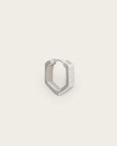 Hex Hoop Earring