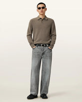 Statten Long Sleeve Polo Sweater