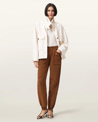 Val Cargo Linen Blend Pants