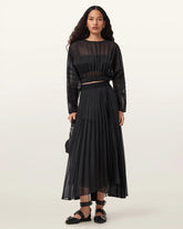Micaela Pleated Skirt