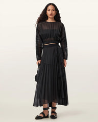 Micaela Pleated Skirt