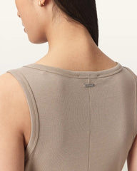 Katarina Boat Neck Slim Fit Tank Top