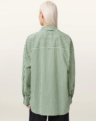 Adrianne Relaxed Fit Striped Shirt