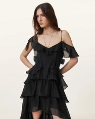 Sienna Ruffled Maxi Dress