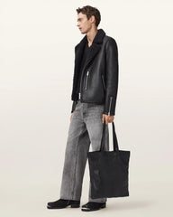 Correz Shearling Biker Jacket