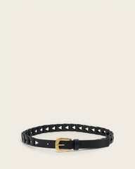 Sage Cut Out Leather Belt