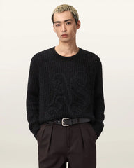 Chainy Embroidered Sweater