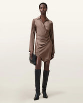 Tira Satin Mini Dress