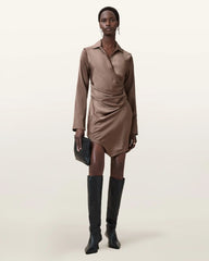 Tira Satin Mini Dress