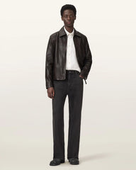 Tune Leather Biker Jacket