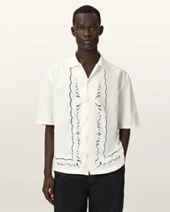 Field Oversized Short Sleeve Cotton Shirt