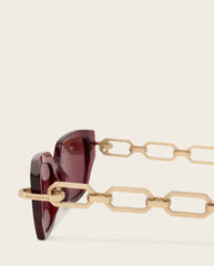 Callisto Cat Eye Shaped Sunglasses