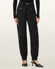 Val Cargo Linen Blend Pants
