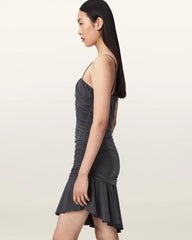 Sophia Asymmetric Mini Dress