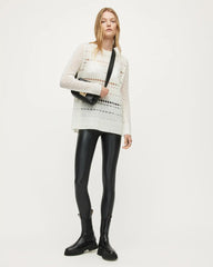 Cora Leather Look High-Rise Leggings