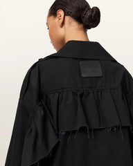 Connie Relaxed Fit Double Breasted Trench Coat