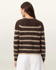 Riga Striped Crew Neck Sweater