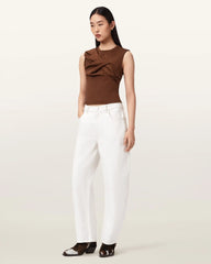 Nella Slim Fit Sleeveless Tank Top
