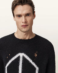 Message Oversized Wool Sweater