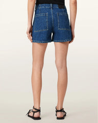 Tay Mid Rise Denim Shorts