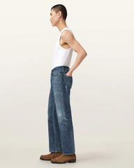 Bead Straight Leg Illusion Pants