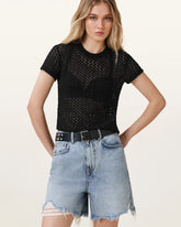 Karma Crochet Stevie Slim Fit T-Shirt