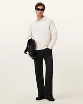 Statten Long Sleeve Ramskull Polo Sweater