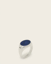 Owen Inky Blue Stone Sterling Silver Ring