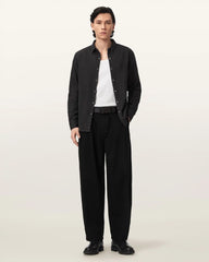 Becco Tapered Leg Pleated Pants