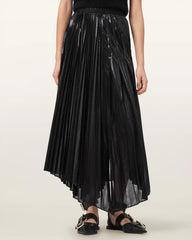 Jax Pleated Midi Skirt