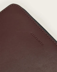 Lena Hex Zip Up Leather Wallet