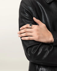 Owen Black Onyx Sterling Silver Ring