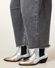 Denver Studded Leather Western Boots