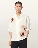 Floraison Short Sleeve Oversized Shirt