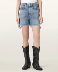 Frankie Studded Denim Shorts