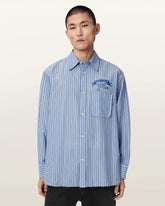 Norte Oversized Long Sleeve Striped Shirt
