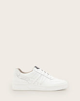 Vix Low Top Round Toe Leather Sneakers