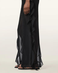 Minna Flared Frill Detail Pants