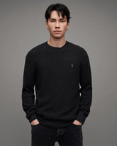 Aspen Waffle Crew Neck Ramskull Sweater