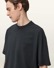 Xander Flocked Logo Oversized T-Shirt