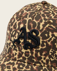 Casey Leopard Print Baseball Cap