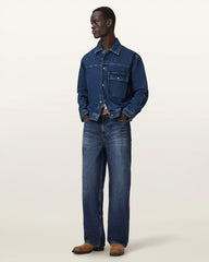 Cast Long Sleeve Boxy Denim Jacket