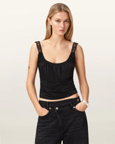 Celena Slim Fit Scoop Neck Top
