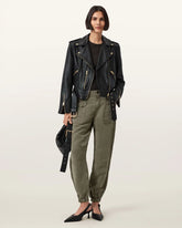 Val Cargo Linen Blend Pants