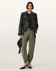 Val Cargo Linen Blend Pants